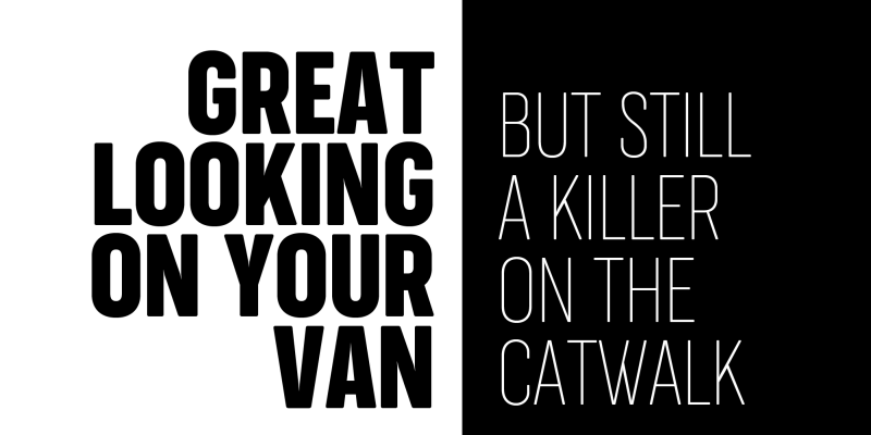 Cocogoose Font free download preview 4 – Sans Serif Fonts font