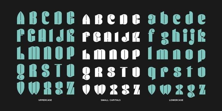 Conica Font free download preview 1 – Typeface font