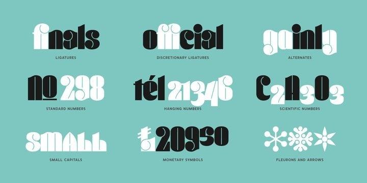 Conica Font free download preview 3 – Typeface font
