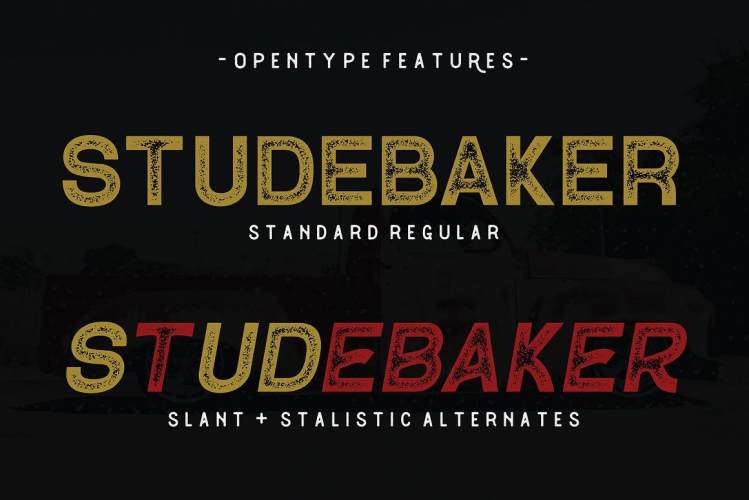 Contender Font free download preview 1 – Display Fonts font