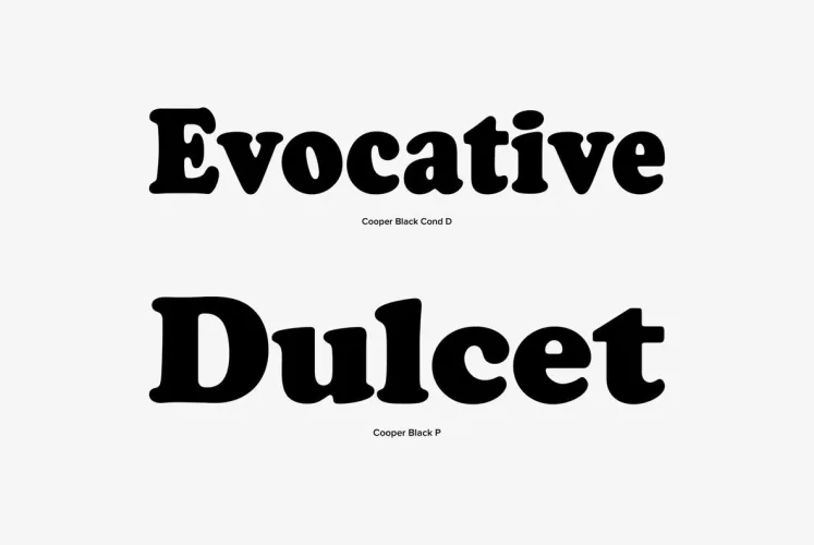 Cooper Black Font free download preview 3 – Serif Fonts font