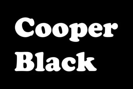 Cooper Black Font free download – Serif Fonts font preview image for Windows and Mac