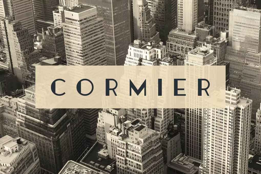 Cormier Font free download – Serif Fonts font preview image for Windows and Mac