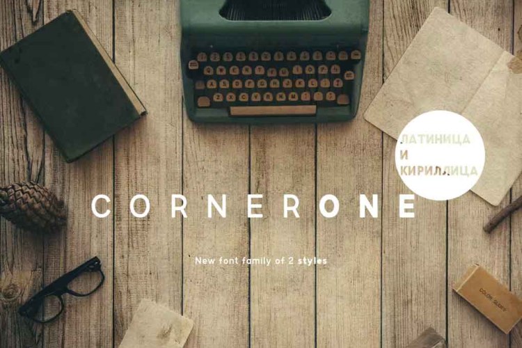 CornerOne Typeface Font free download preview 6 – Serif Fonts font