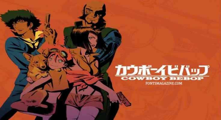 Cowboy Bebop Font free download preview 3 – Typeface font