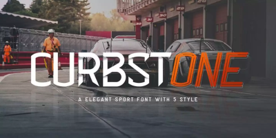 Curbstone Font Family free download – Headlines font preview