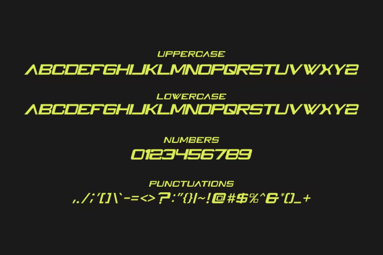 Declop Font free download preview 2 – Serif Fonts font
