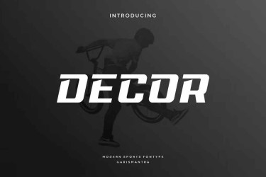 Decor Font free download – Decorative Fonts font preview