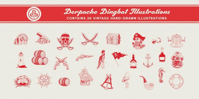 Derpache Font free download preview 6 – Font Family font