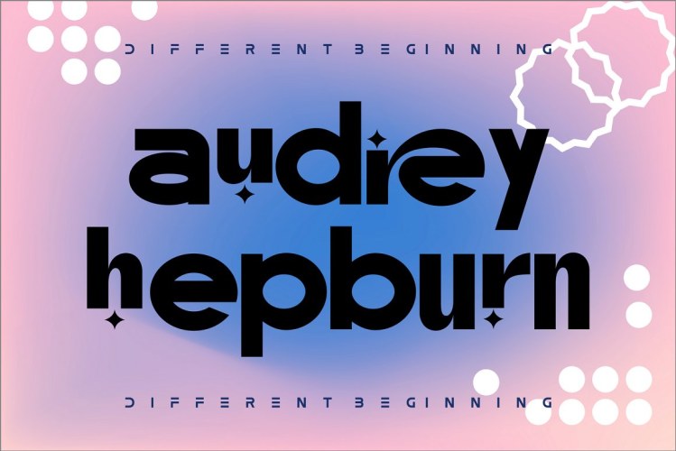 Different Beginning Font free download preview 3 – Display Fonts font