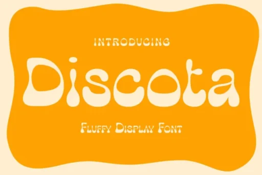 Discota Display Font free download preview 4 – Display Fonts font