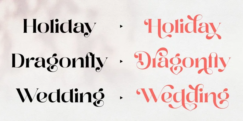 Distrela Font free download preview 3 – Serif Fonts font