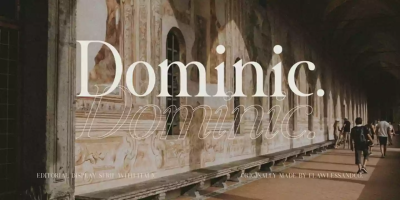 Dominic Font Family free download – Display font preview