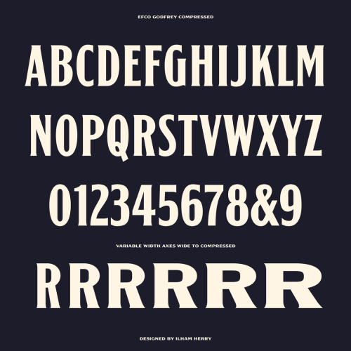 EFCO Godfrey Font Family free download preview 6 – Font Family font