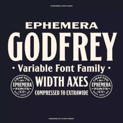 EFCO Godfrey Font Family free download – Font Family font preview