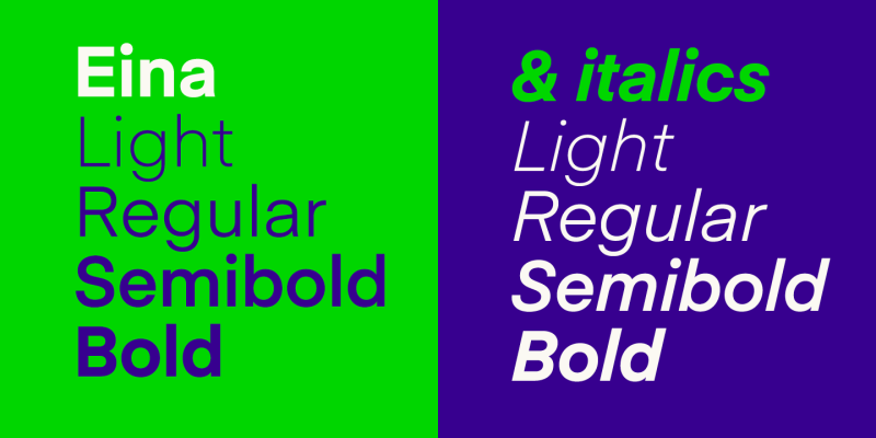 Eina Font free download preview 2 – Sans Serif Fonts font
