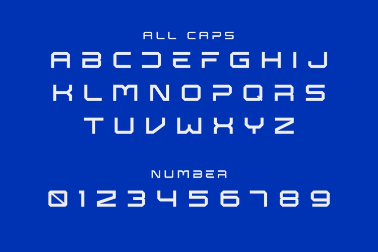 Ekron Font free download preview 3 – Sans Serif Fonts font