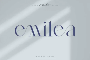 Emilea Font free download – Clean font preview
