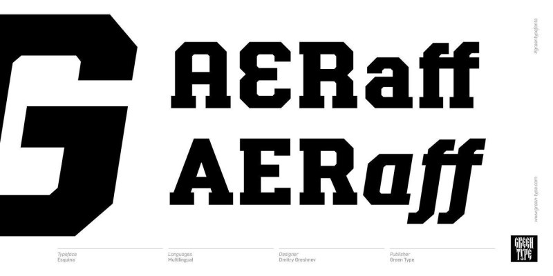 Esquina Font Family free download preview 6 – Slab Serif Fonts font