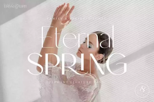 Eternal Spring Font free download preview 4 – Serif Fonts font