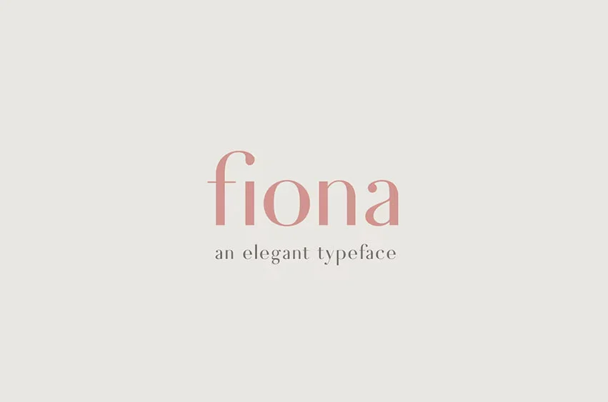 Fiona Font free download – Serif Fonts font preview image for Windows and Mac