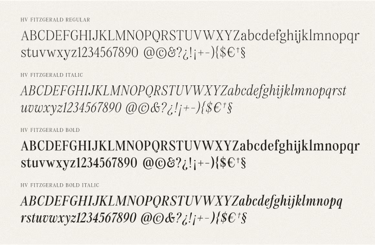 Fitzgerald Font free download preview 8 – Serif Fonts font