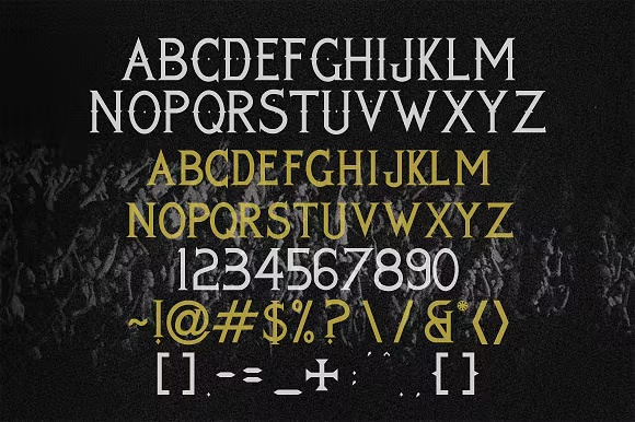 Flexiletto Font free download preview 2 – Serif Fonts font