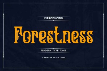 Forestness Elegant Decorative Font free download – Decorative Fonts font preview
