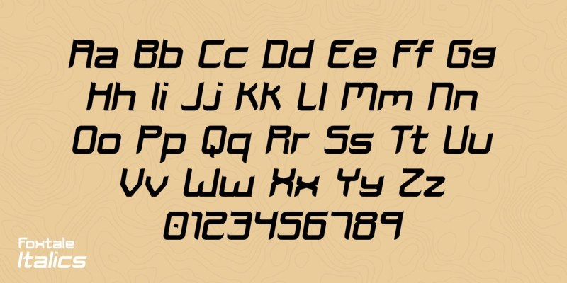 Foxtale Font Family free download preview 6 – Font Family font