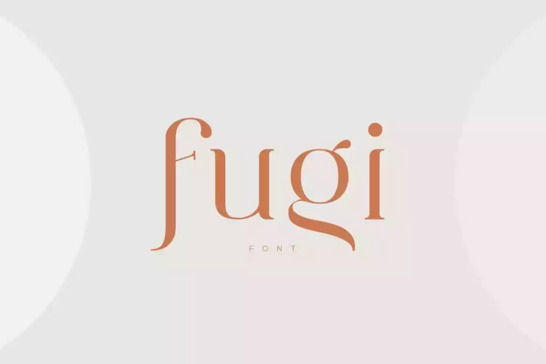 Fugi Font free download – Serif Fonts font preview image for Windows and Mac