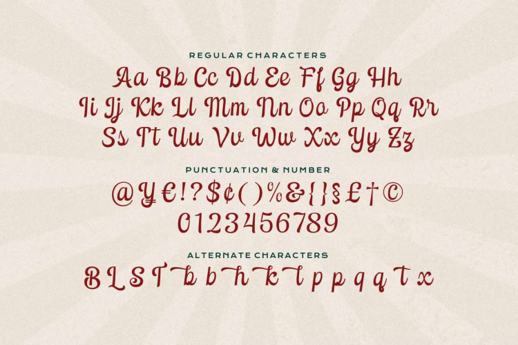 Gaikellos Script Font free download preview 2 – Script And Handwritten font