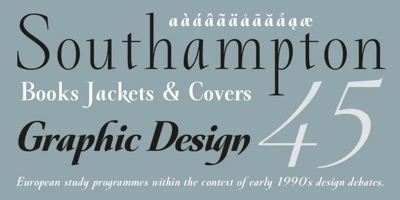 Galdana Font Family free download preview 2 – Serif Fonts font