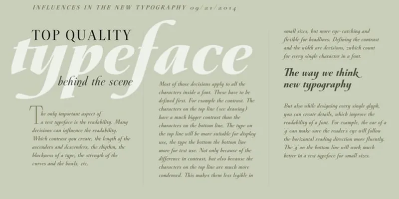 Galdana Font Family free download preview 5 – Serif Fonts font