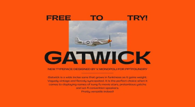 Gatwick Font free download – Professional font preview