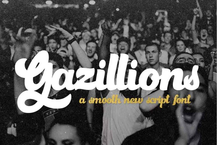 Gazillions Script Font Duo free download preview 3 – Script And Handwritten font