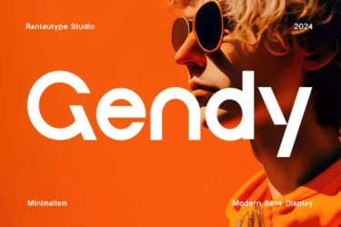Gendy Font free download – Sans Serif Fonts font preview