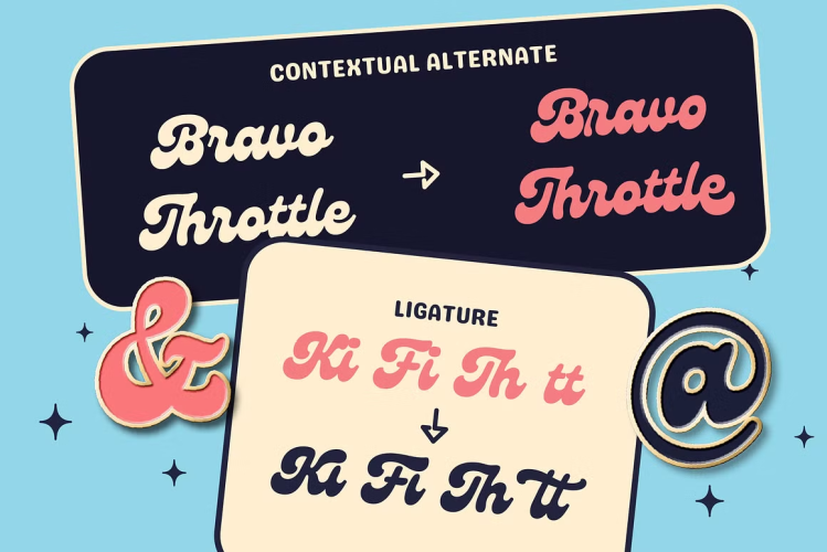 Genty Font free download preview 8 – Script And Handwritten font