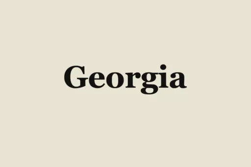 Georgia Font free download – Serif Fonts font preview image for Windows and Mac