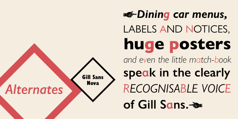 Gill Sans Nova Font free download preview 6 – Sans Serif Fonts font