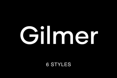 Gilmer Font free download – Sans Serif font preview