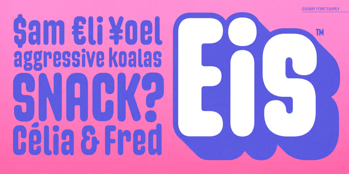 Gilway Font Family free download preview 4 – Font Family font