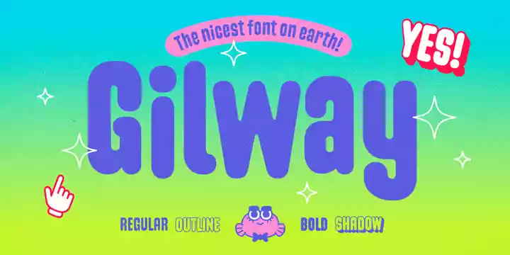 Gilway Font Family free download preview 11 – Font Family font