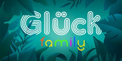 Gluck Font Family free download – Display Fonts font preview