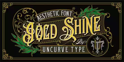 Goldshine Font Family free download – Font Family font preview