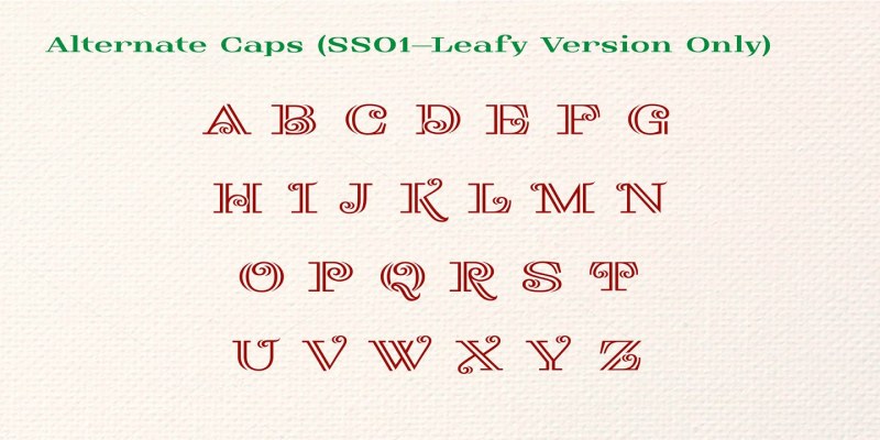 Grande Jatte Font Family free download preview 8 – Display Fonts font