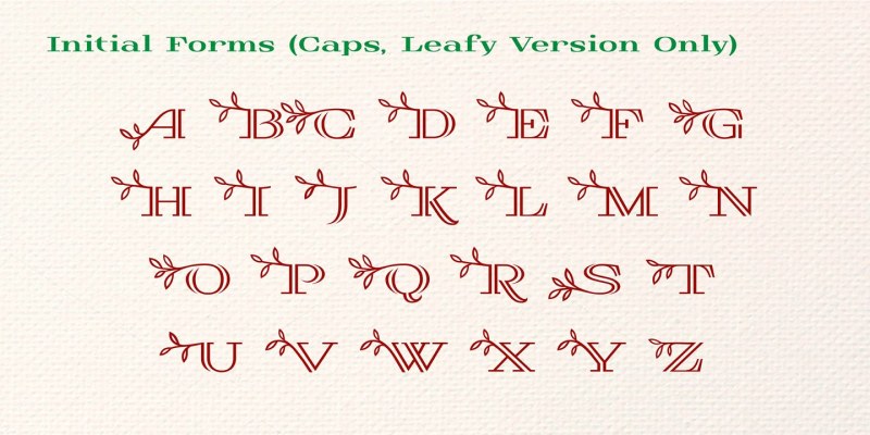 Grande Jatte Font Family free download preview 9 – Display Fonts font