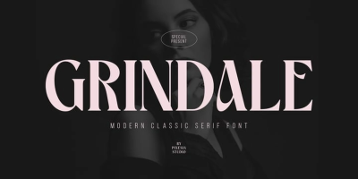 Grindale Font free download – Modern Fonts font preview