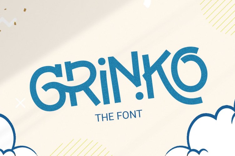 Grinko Font free download preview 6 – Decorative Fonts font