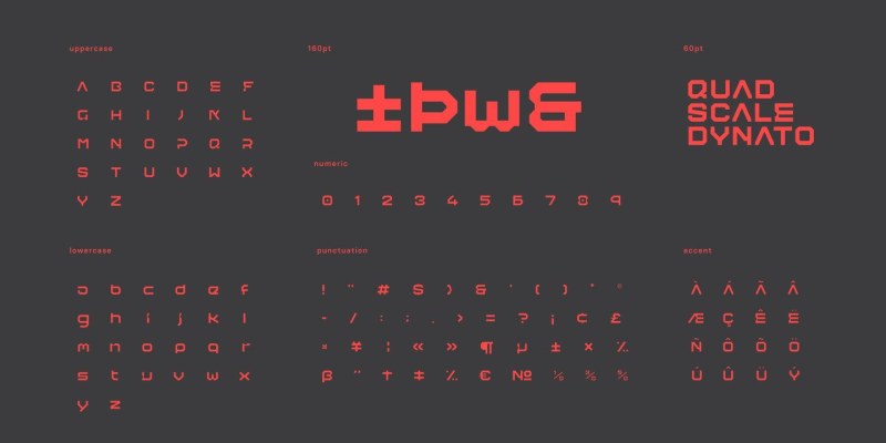 Gvonz Font Family free download preview 7 – Display Fonts font