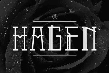 Hagen Font free download – Headlines font preview